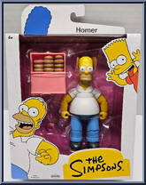 Homer (Donuts) from Simpsons - Basic Series manufactured by Jakks Pacific [Front]