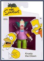 Krusty the Clown from Simpsons - Mini manufactured by Jakks Pacific [Front]