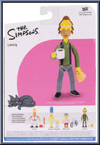 Lenny Leonard (Lunchbox & Mug) from Simpsons - Basic Series manufactured by Jakks Pacific [Back]