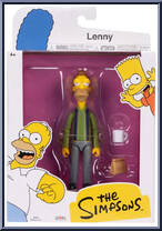 Lenny Leonard (Lunchbox & Mug) from Simpsons - Basic Series manufactured by Jakks Pacific [Front]