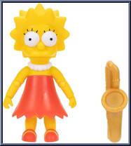 Lisa from Simpsons - Basic Series manufactured by Jakks Pacific [Loose]