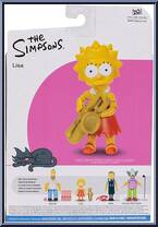 Lisa from Simpsons - Basic Series manufactured by Jakks Pacific [Back]