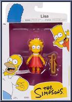 Lisa from Simpsons - Basic Series manufactured by Jakks Pacific [Front]