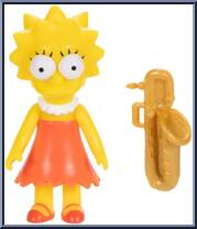 Lisa from Simpsons - Mini manufactured by Jakks Pacific [Loose]