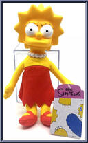 Lisa from Simpsons - Plush manufactured by Jakks Pacific [Front]