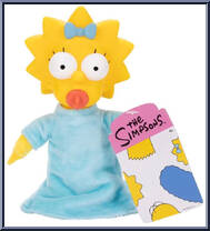 Maggie from Simpsons - Plush manufactured by Jakks Pacific [Front]