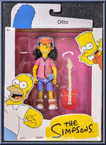 Otto (Guitar) from Simpsons - Basic Series manufactured by Jakks Pacific [Front]