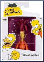 Sideshow Bob from Simpsons - Mini manufactured by Jakks Pacific [Front]