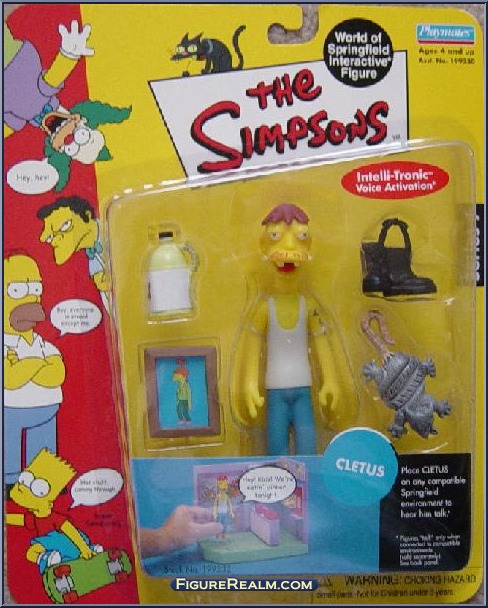 Cletus - Simpsons - Series 7 - Playmates Action Figure