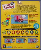 Bart Simpson from Simpsons - Series  1 manufactured by Playmates [Back]