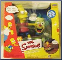 Bart Simpson (Skateboarding) from Simpsons - Remote Control manufactured by Playmates [Loose]