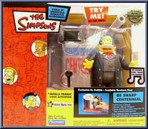 Be Sharp Centennial from Simpsons - Interactive Playsets manufactured by Playmates [Loose]