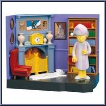 Burns Manor from Simpsons - Interactive Playsets manufactured by Playmates [Loose]