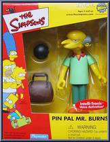 Mr. Burns (Pin Pal) from Simpsons - Exclusives manufactured by Playmates [Loose]