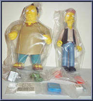Cooder & Sinclair from Simpsons - Mail Order Exclusives manufactured by Playmates [Front]