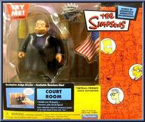 Court House from Simpsons - Interactive Playsets manufactured by Playmates [Loose]