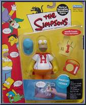 Homer Simpson (Mascot) from Simpsons - Series  6 manufactured by Playmates [Front]