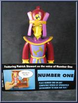 Number One from Simpsons - Series 12 manufactured by Playmates [Loose]
