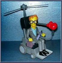 Stephen Hawking from Simpsons - Series 13 manufactured by Playmates [Loose]