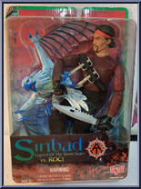 Sinbad vs. Roci from Sinbad Legend of the Seven Seas - Basic Series manufactured by Hasbro [Front]