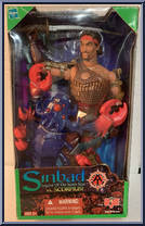 Sinbad vs. Scorpius from Sinbad Legend of the Seven Seas - Basic Series manufactured by Hasbro [Front]