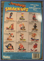 Tony Traffic Cone from Skateboard Smack-Ups - Basic Series manufactured by Playtime [Back]