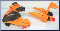 Outrider (with Commander Rex Kling) from Sky Commanders - Vehicles manufactured by Kenner [Loose]