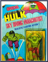 Hulk from Sky Diving Parachutist - Marvel manufactured by AHI [Front]