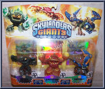 Prism Break / Eruptor / Drobot from Skylanders - Giants - 3-Packs manufactured by Activision [Front]