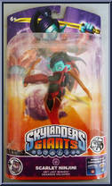 Scarlet Ninjini from Skylanders - Giants - Basic Series manufactured by Activision [Front]