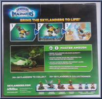 Master Ambush from Skylanders - Imaginators - Basic Series manufactured by Activision [Back]