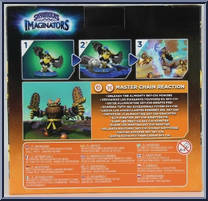 Master Chain Reaction from Skylanders - Imaginators - Basic Series manufactured by Activision [Back]