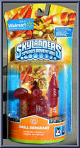Drill Sergeant (Red) from Skylanders - Spyro's Adventure - Single Packs manufactured by Activision [Front]