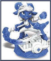 Power Blue Splat from Skylanders - SuperChargers - Basic Series manufactured by Activision [Loose]