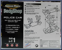American Muscle Body Shop from Smokey and the Bandit - Diecast manufactured by ERTL [Back]