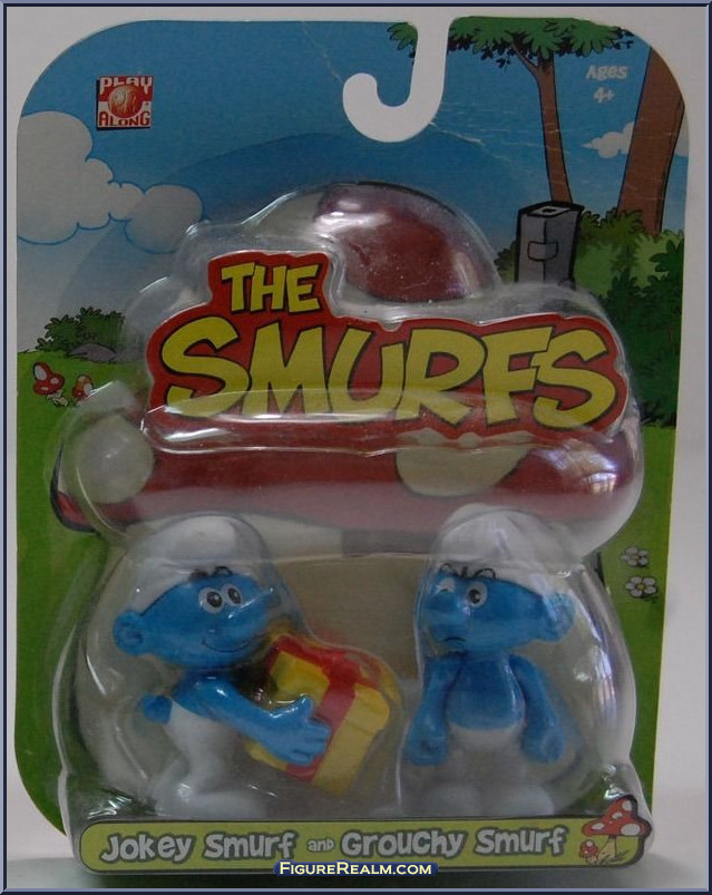 Jokey Smurf / Grouchy Smurf - Smurfs - 2-Packs - Jakks Pacific Action ...