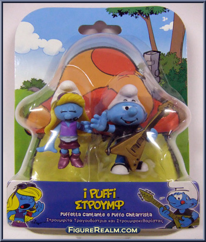 Smurfette Singer / Guitar Smurf - Smurfs - 2-Packs - Jakks Pacific ...