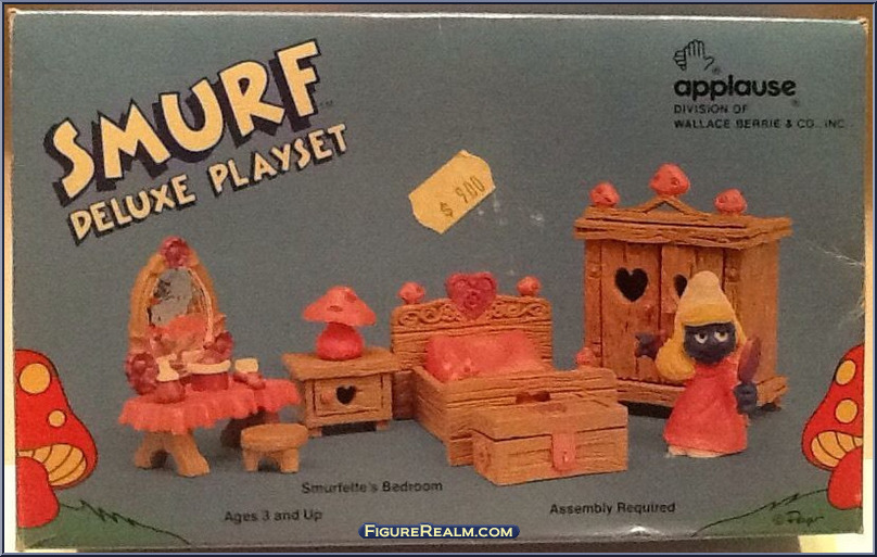 Deluxe Playset - Smurfs - Basic Series - Applause Action Figure