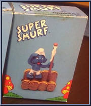River Raft Smurf Action Figure