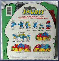 Brainy from Smurfs - Basic Series manufactured by Bikin [Back]