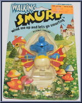 Flying Smurf from Smurfs - Walking manufactured by Galoob [Front]