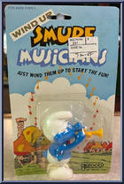 Musician (Trumpet) from Smurfs - Wind Up manufactured by Galoob [Front]