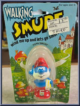Papa Smurf from Smurfs - Walking manufactured by Galoob [Front]