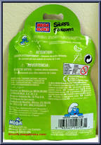 Brainy Smurf from Smurfs - Blind Packs manufactured by Mega Bloks [Back]