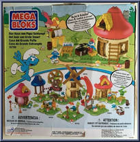 Papa Smurf's House from Smurfs - Playsets manufactured by Mega Bloks [Back]