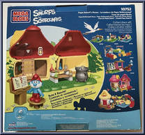 Papa Smurf's House from Smurfs - Playsets manufactured by Mega Bloks [Back]