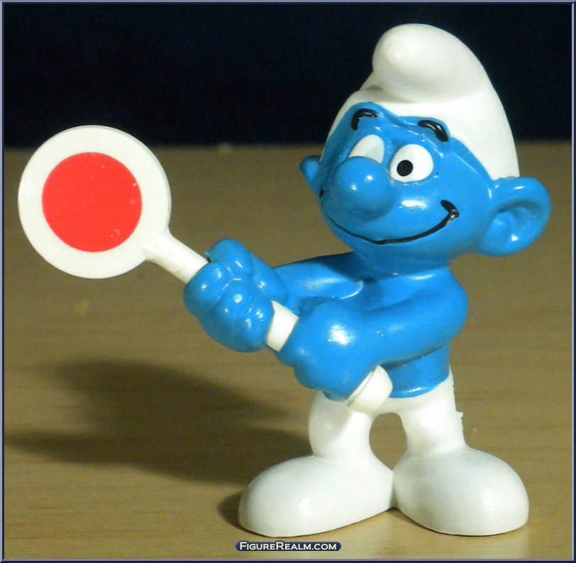 Crossing Guard Smurf (Circle Sign) - Smurfs - Basic Series - Peyo ...