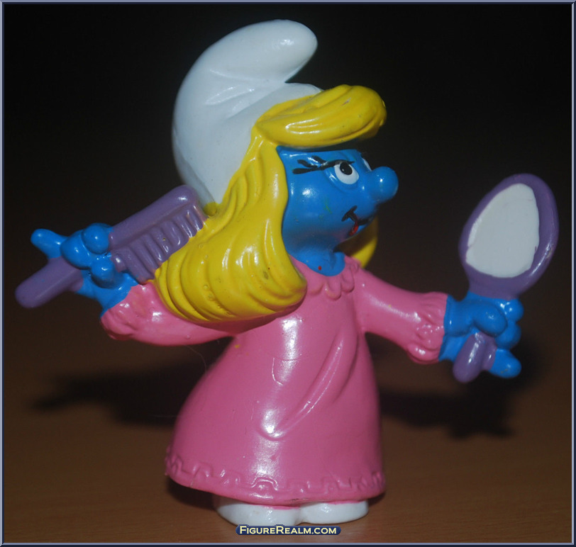 Smurfette (Comb and Mirror) - Smurfs - Smurfettes - Peyo Action Figure