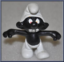 Angry Smurf Action Figure