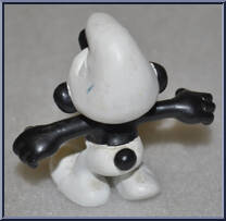 Angry Smurf from Smurfs - Basic Series manufactured by Peyo [Loose]